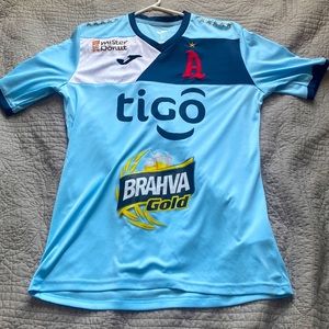 Alianza F.C soccer jersey blue